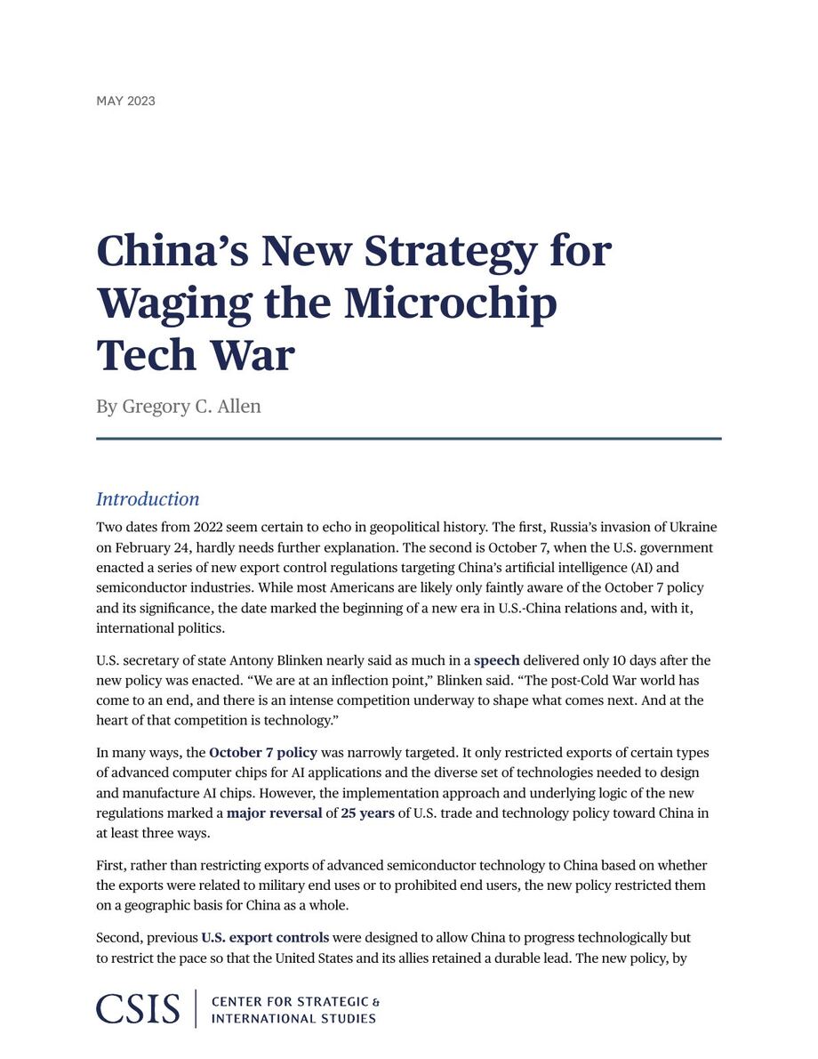 China’s New Strategy for Waging the Microchip Tech War cover