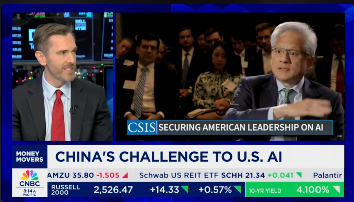 Gregory C. Allen — CNBC Squawk Box Interview — January 2026